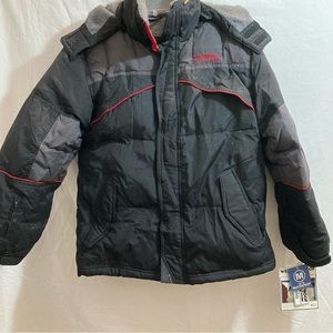 Weatherproof down coat